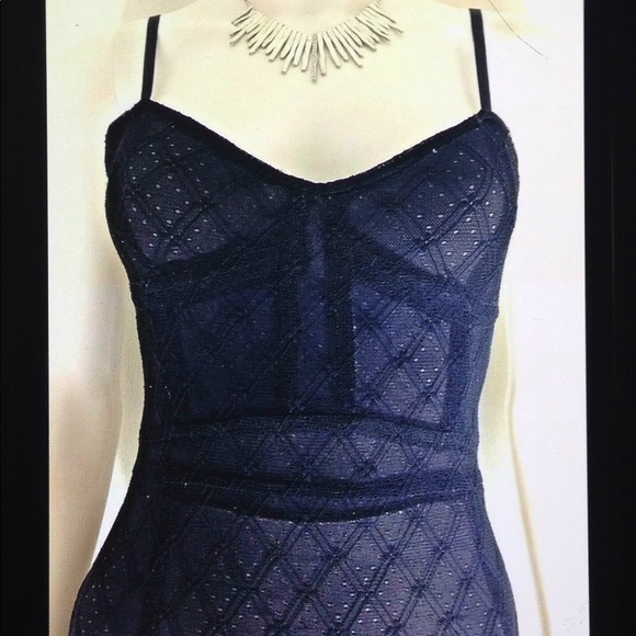 Zara Trafaluc Lace Bodycon Stretch LBD Mini Dress - Picture 5 of 8